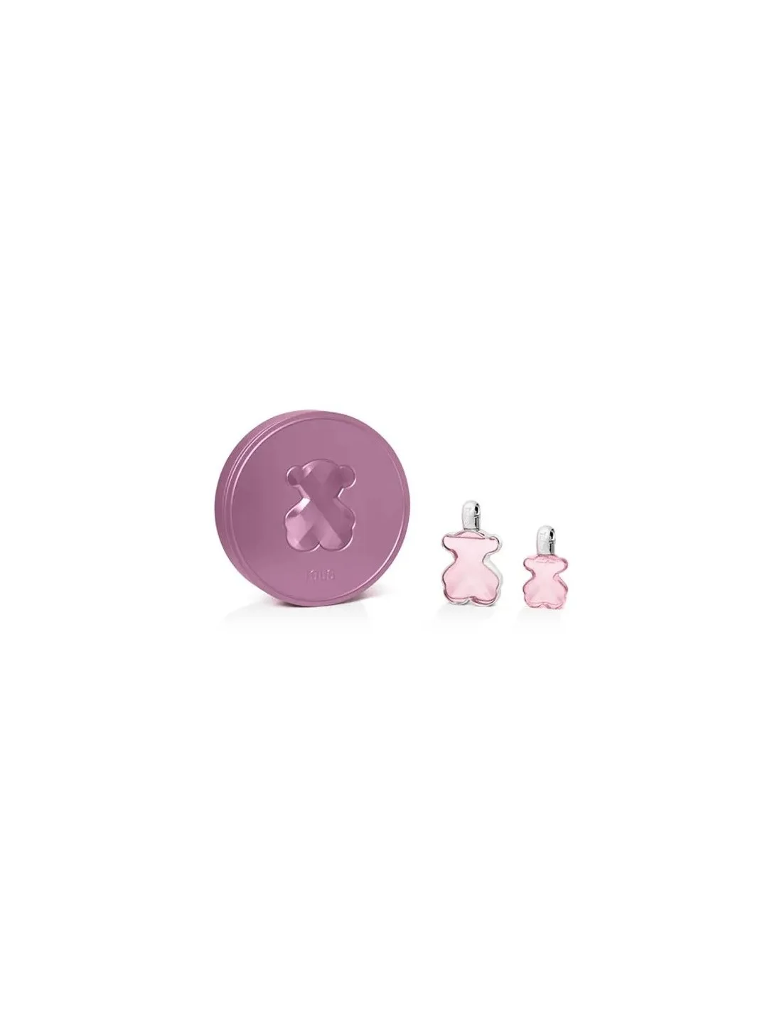 Tous Loveme Set Caja Redonda Metalica Tous Loveme Set Caja Redonda Metalica