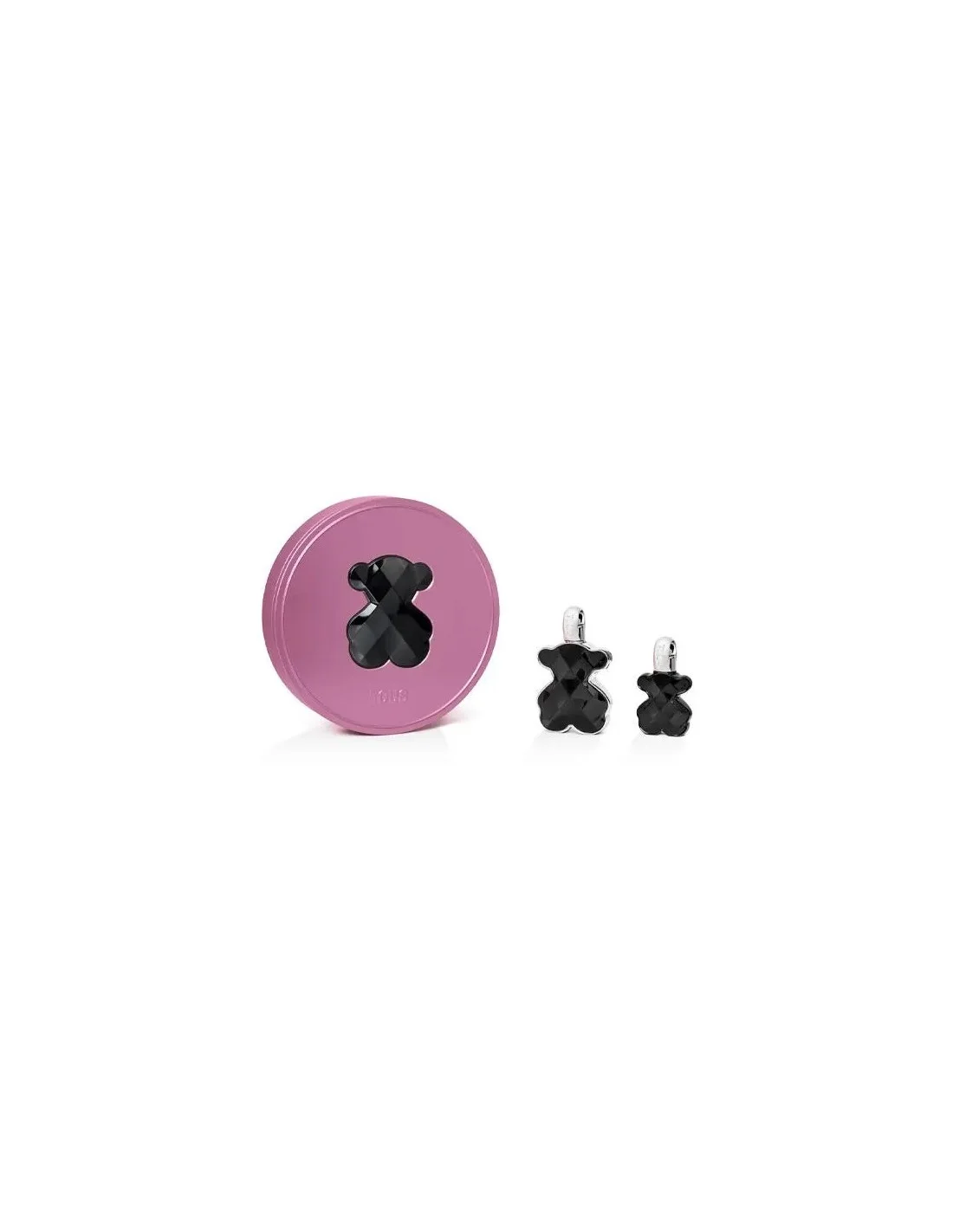 Tous Loveme The Onyx Set Caja Redonda Metalica Tous Loveme The Onyx Set Caja Redonda Metalica
