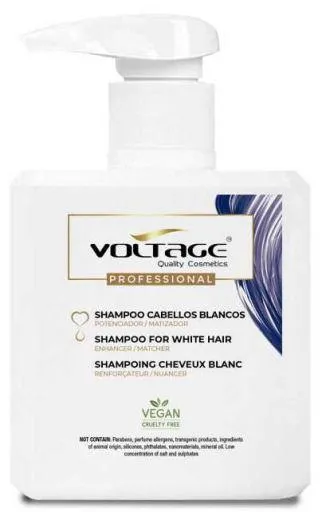 Voltage Cosmetics Therapy Ultra Violet White Hair Shampoo-Maschera 2 in 1