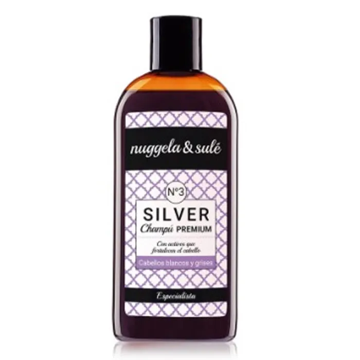 Nuggela & Sulé Nº3 Silver Premium Shampoo 250ml - White/Grey Hair Nuggela & Sulé Nº3 Silver Premium Shampoo 250ml – White/Grey Hair