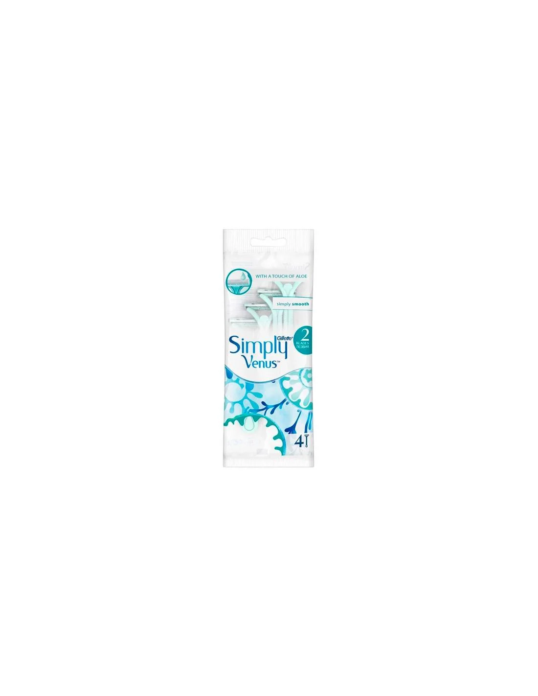 Gillette Venus Simply Maquinilla Des 2 Hojas 4 Unidades