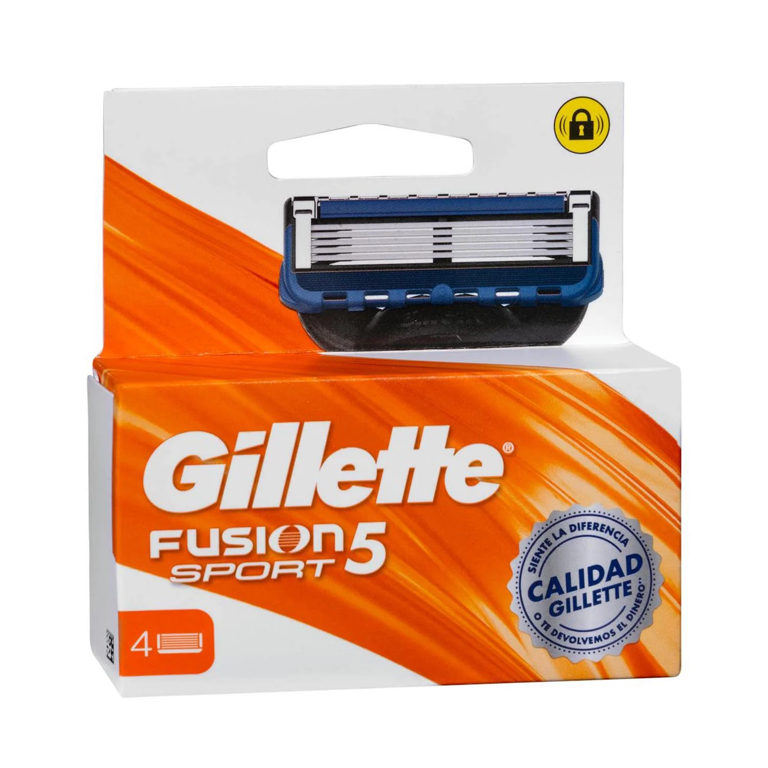 Confezione da 4 lame Gillette Fusion 5 Sport da 5 testine, 1 unità
