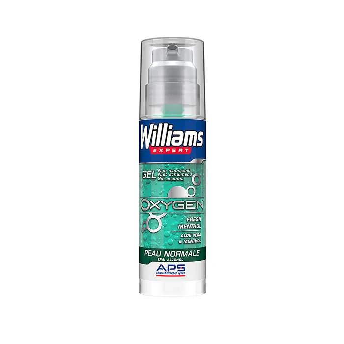 William Expert Oxygen Gel da barba per pelle normale