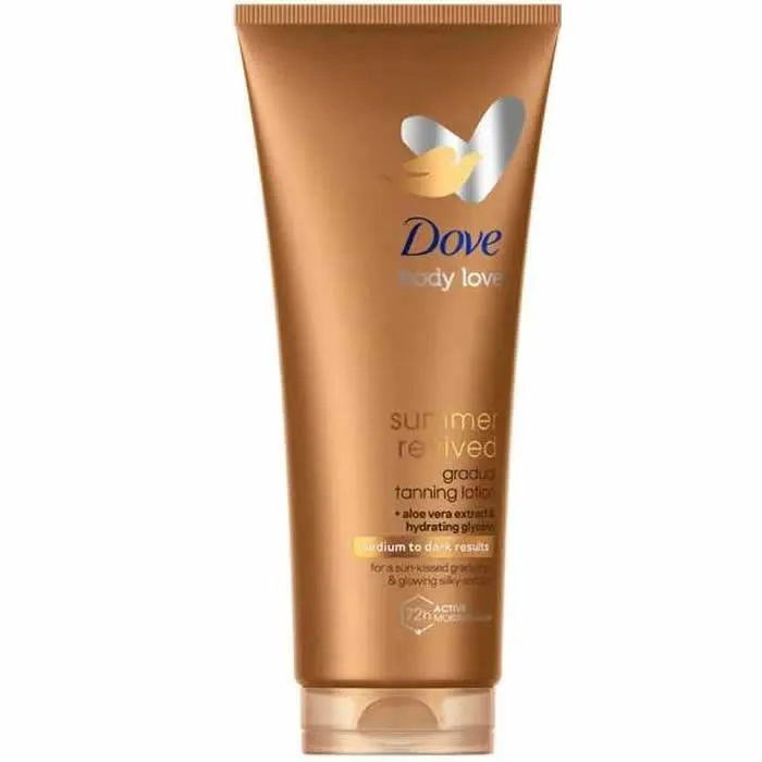 Dove Summer Revived Lozione Abbronzante Graduale da Media a Scura 200 ml