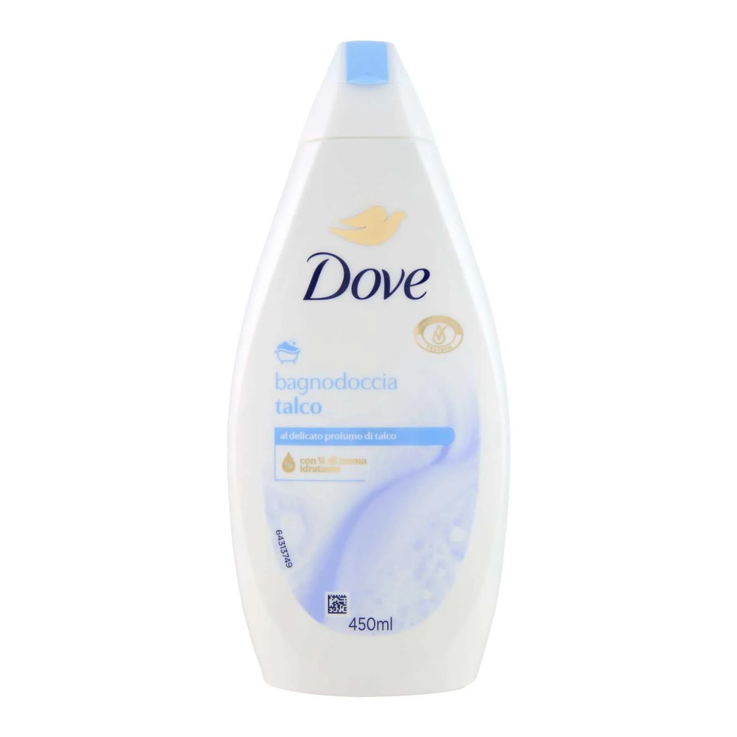 Dove Talc Bath Gel 450ml