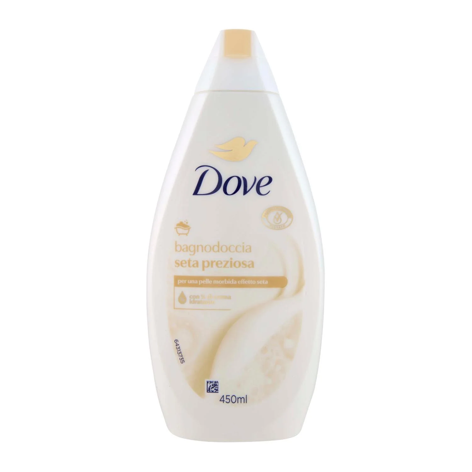 Dove Seta Preziosa Gel De Baño 450ml