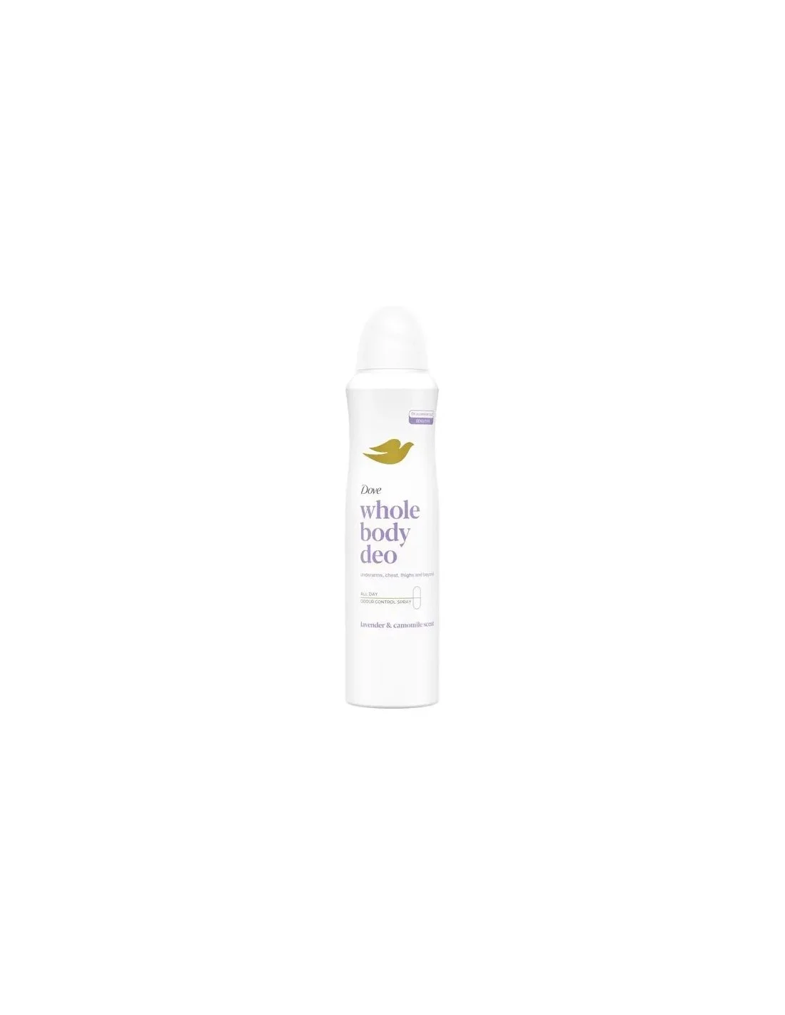 Dove Deodorante Spray Corpo Unisex Lavanda e Camomilla 150ml