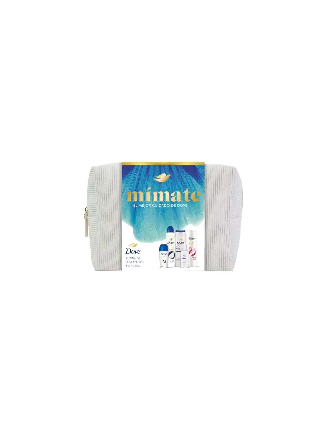 Dove Neceser Mimate 5 Piezas- Body Intensivo 250ml Desodorante Roll-On 50ml Dove Neceser Mimate 5 Piezas- Body Intensivo 250ml Desodorante Roll-On 50ml