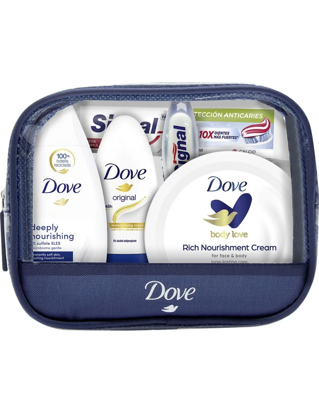 Dove Neceser Viaje 5 Ud Mujer Dove Neceser Viaje 5 Ud Mujer