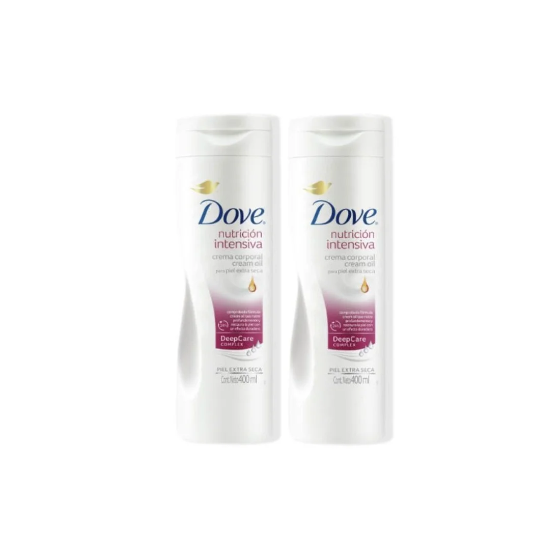 Dove Body Loc 400ml Intensiva Duplo Dove Body Loc 400ml Intensiva Duplo