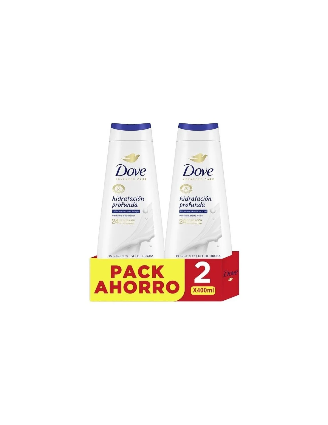 Dove Gel 400 ml Idratante Duplo