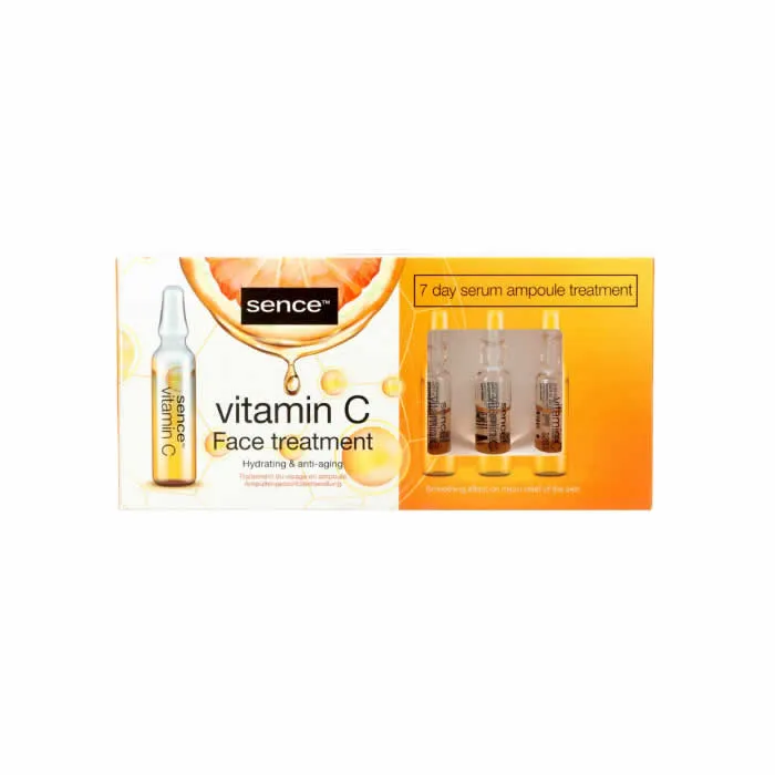 Trattamento con fiale di siero alla vitamina C Sense Beauty da 7 giorni