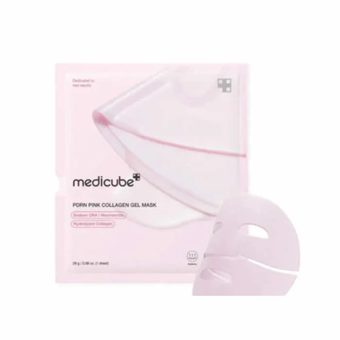Medicube Salmon PDRN Maschera gel al collagene rosa