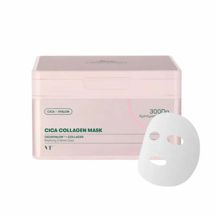 VT Cosmetics Cica Maschera al collagene 30 fogli