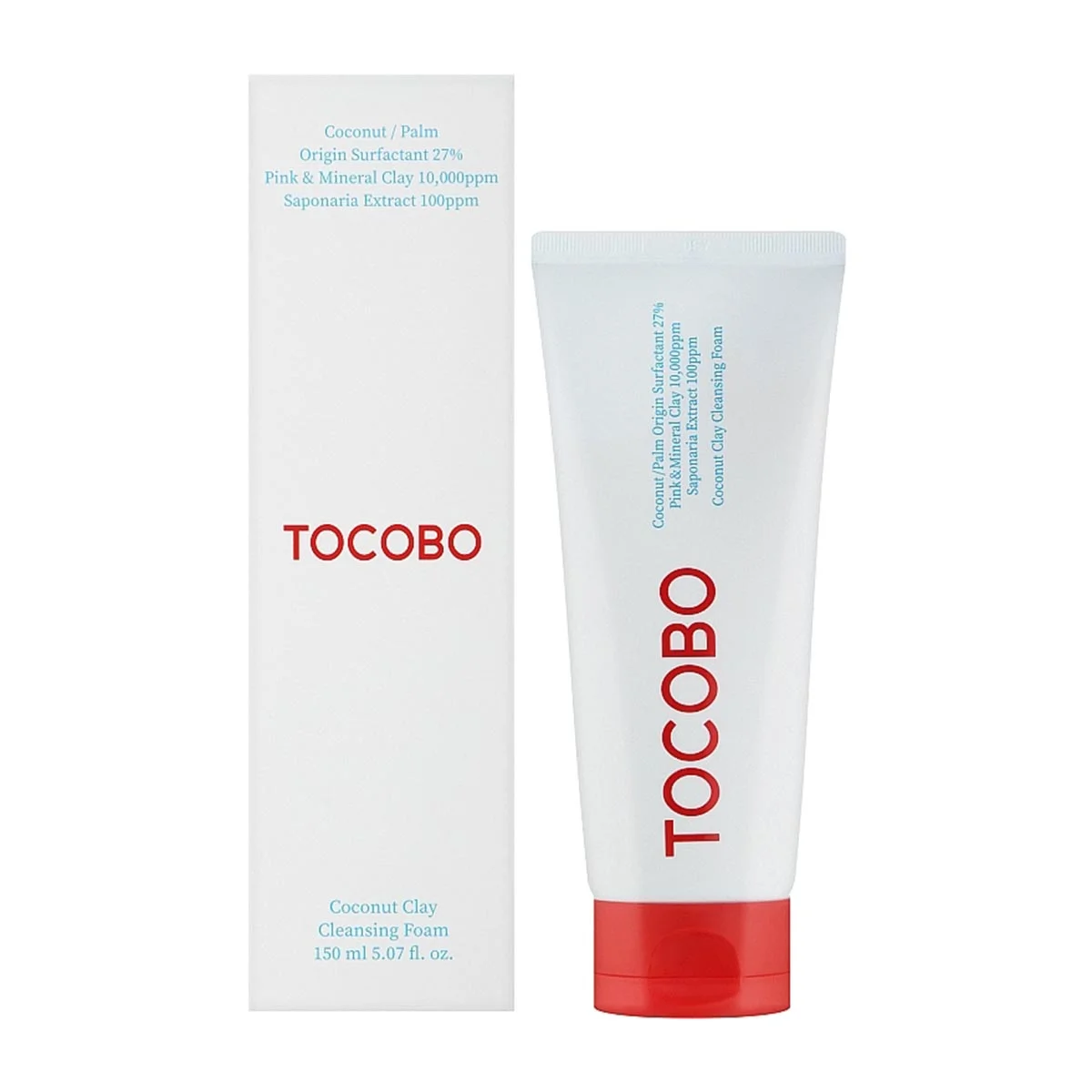 Tocobo Schiuma Detergente all’Argilla di Cocco 150ml