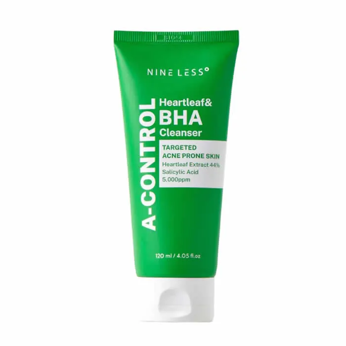Detergente Nine Less A-Control Heartleaf e BHA 120 ml
