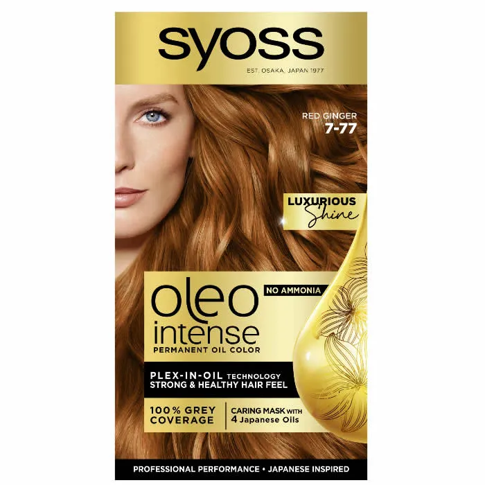 Syoss Oleo Intense Colorazione Permanente per Capelli 7-77 Biondo Scuro