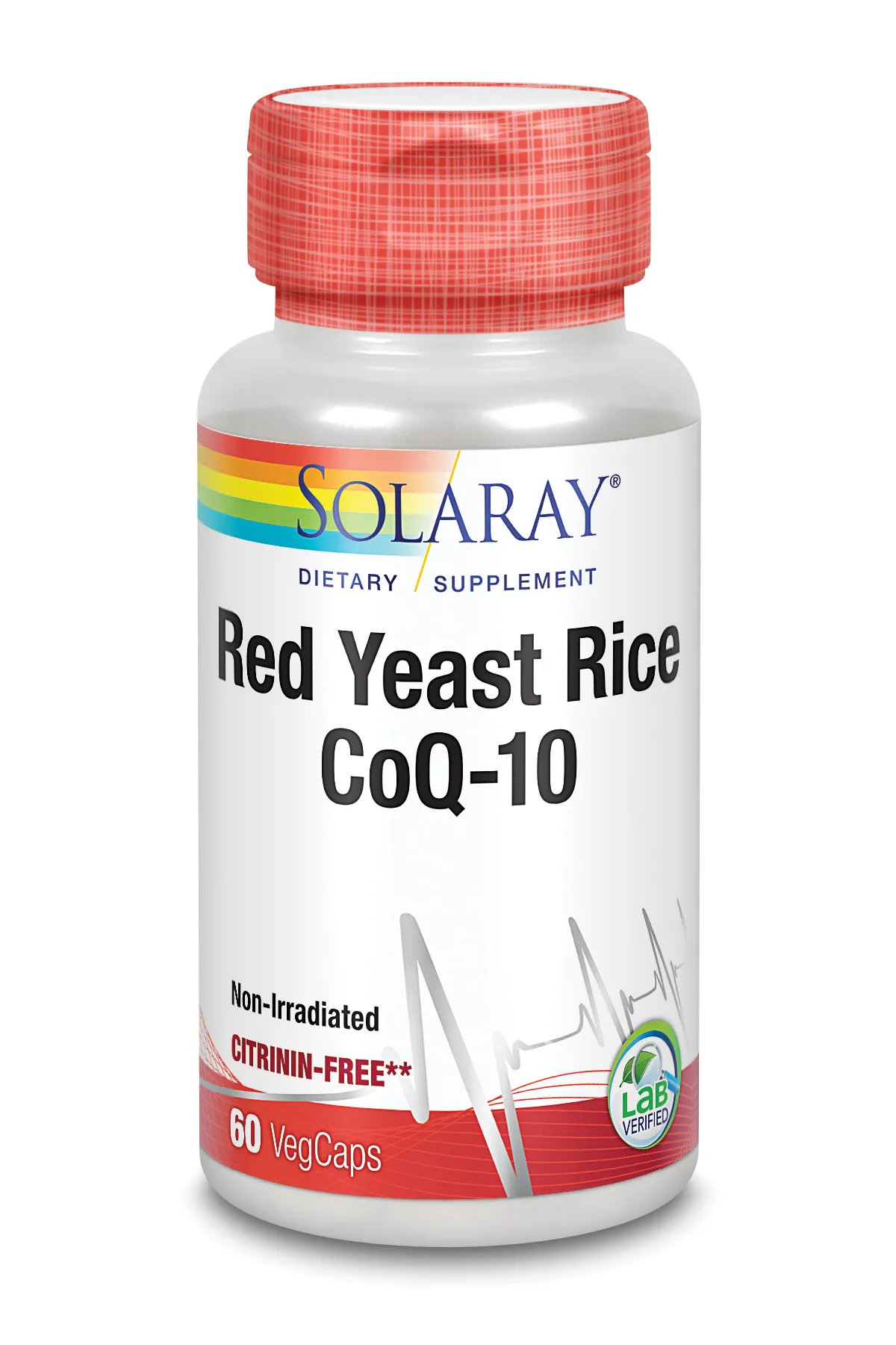 Riso rosso fermentato Solaray Plus Q10 60 capsule vegetali