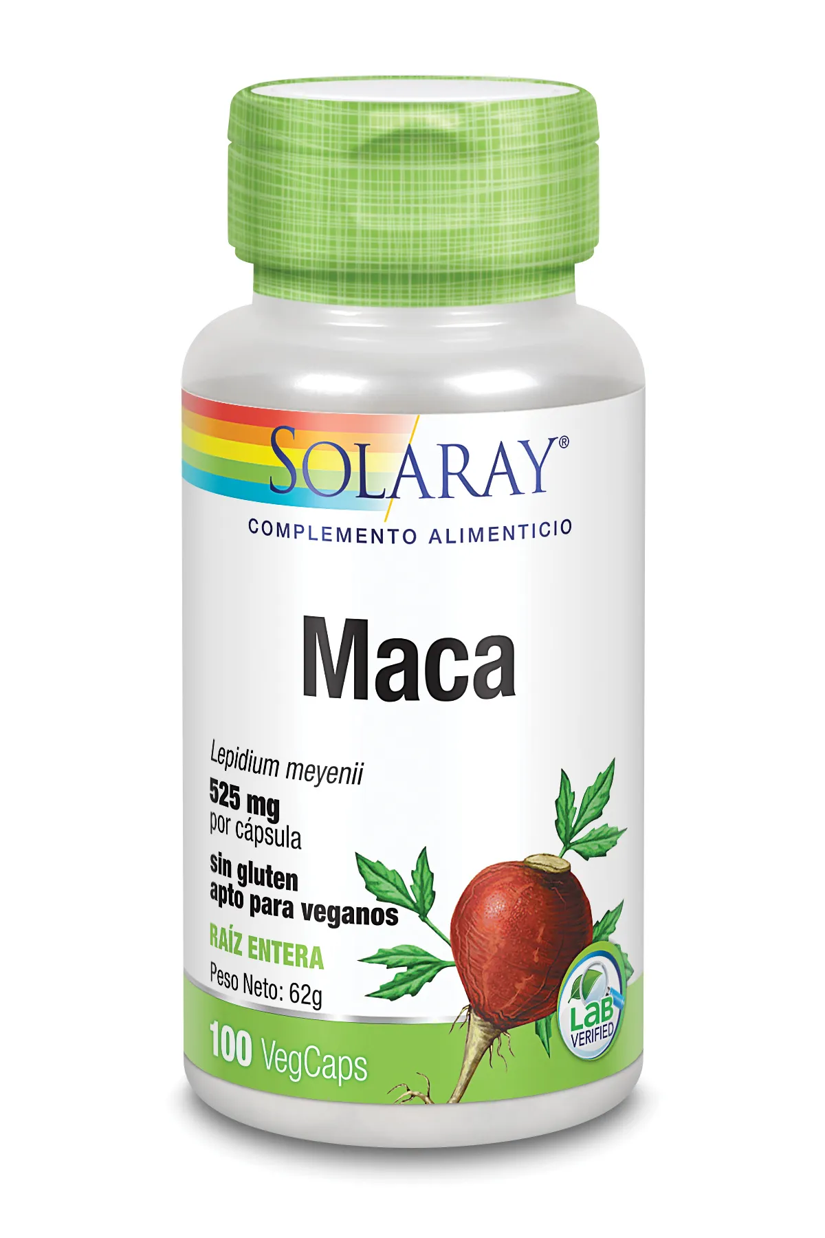 Solaray Maca 525 Mg 100 Capsule