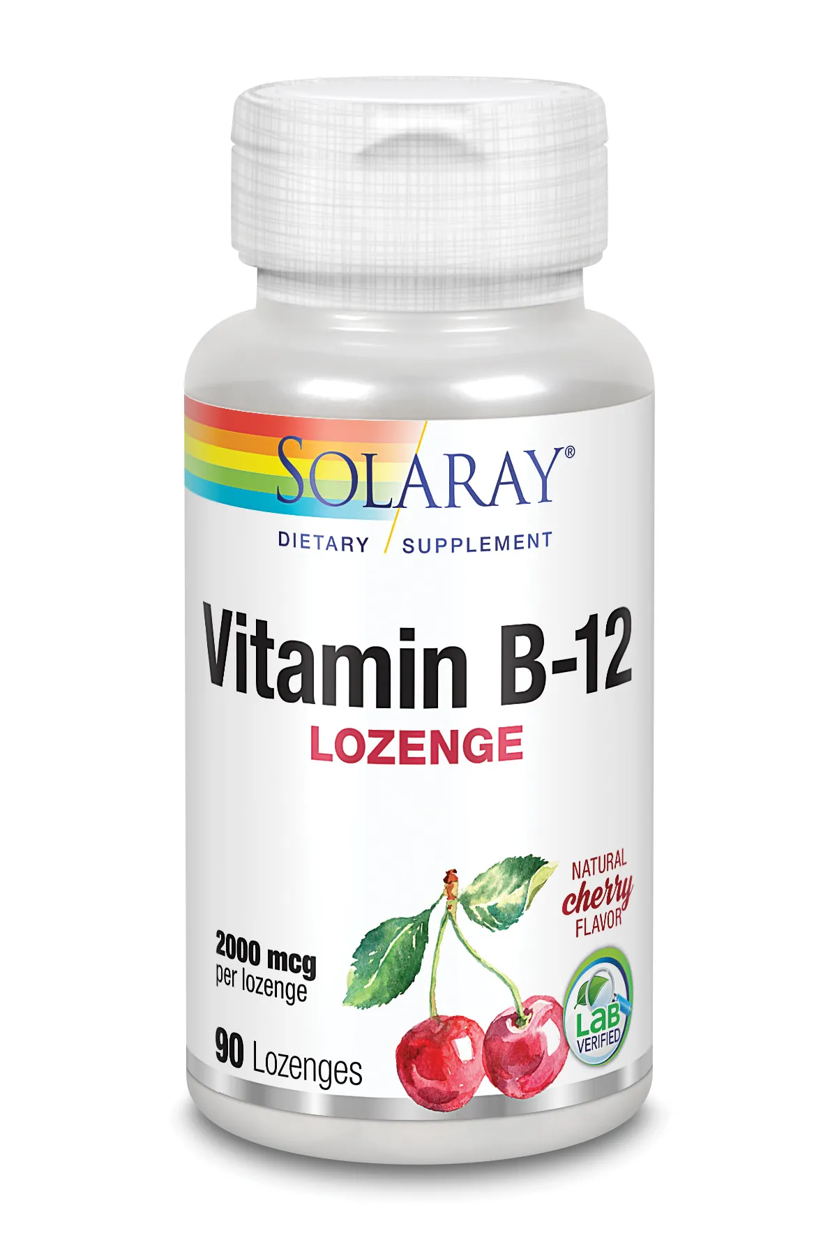 Solaray Vitamina B12 2000Mcg 90 Comp