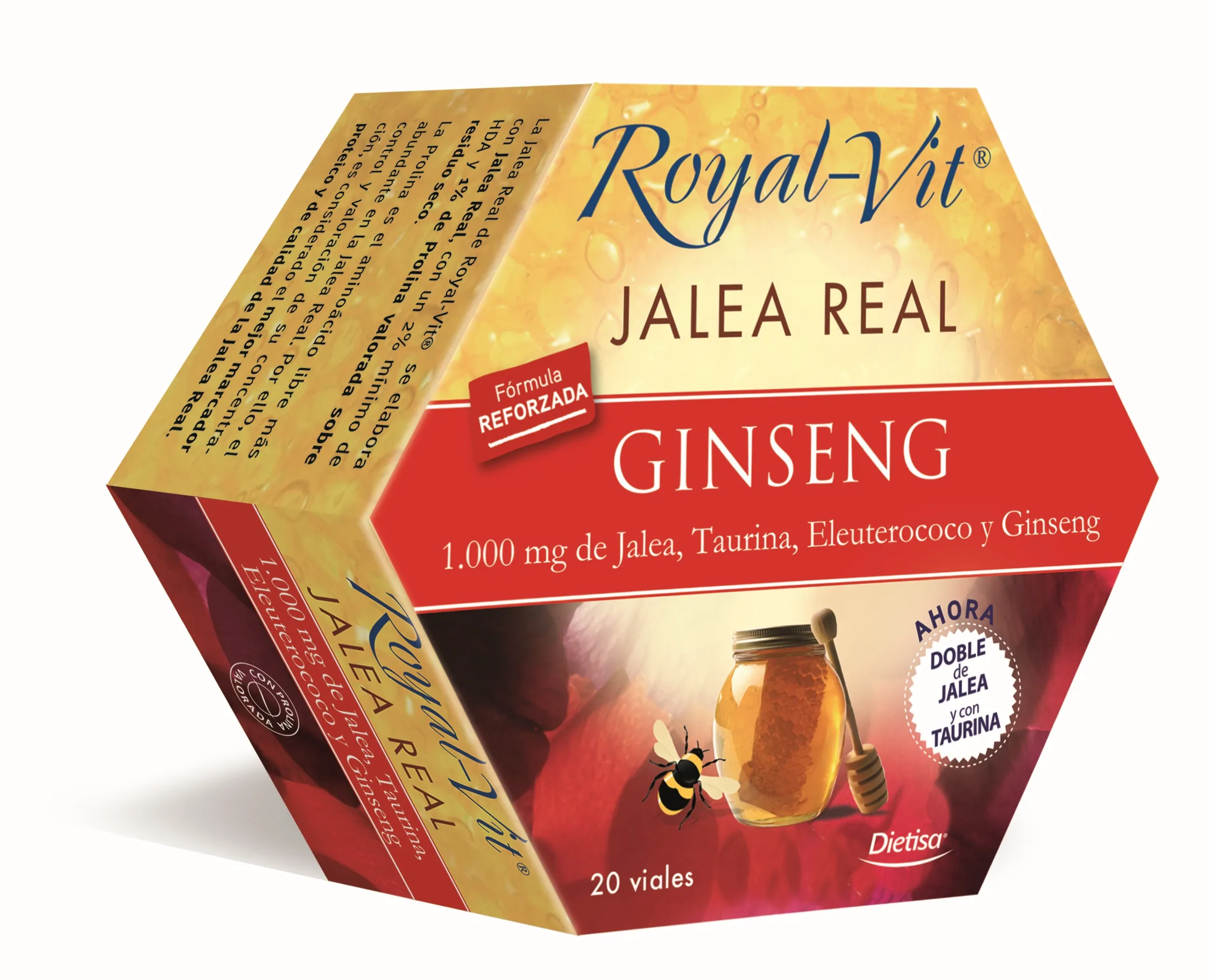 Dietisa Royal Vit Ginseng Con Taurina 20 Fiale