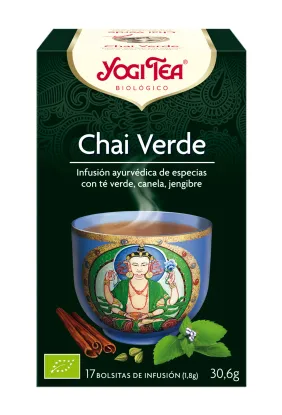 Yogi Tea Chai Verde 30g 17 Bustine di Tè