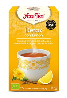 Yogi Tea Detox Con Limone 17 X 1,8g