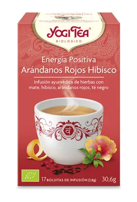 Yogi Tea Energia Positiva Mirtillo Rosso Ibisco 17 x 1