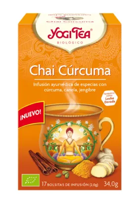 Yogi Tea Chai Curcuma 17 bustine x 2 g