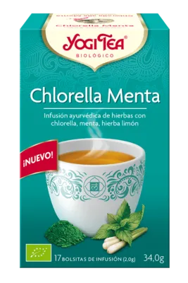 Yogi Tea Chlorella Menta 17 Bustine di Tè