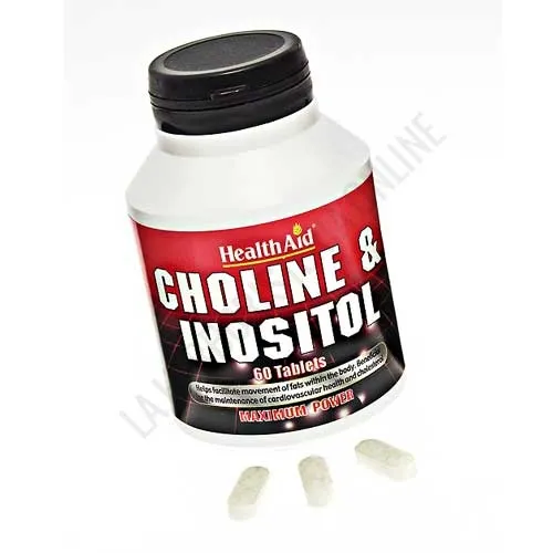 Health Aid Colina-Inositolo 250 Mg-250 Mg 60 Comp