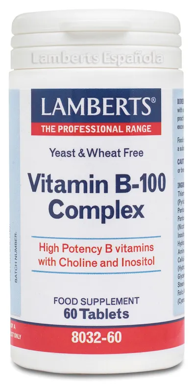 Lamberts Vitamina B-100 Complex 60 Compresse