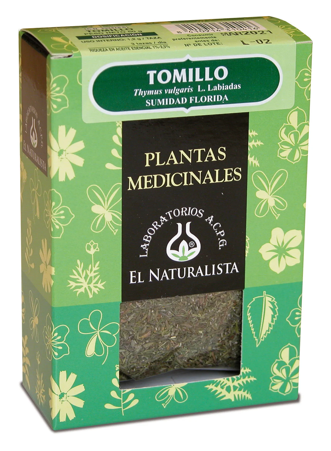 Timo naturale 50 g pezzi