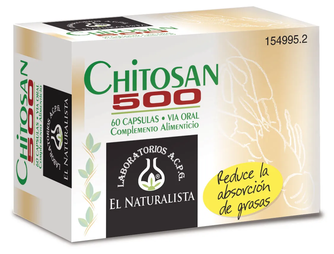 Chitosano naturale 500 60 capsule