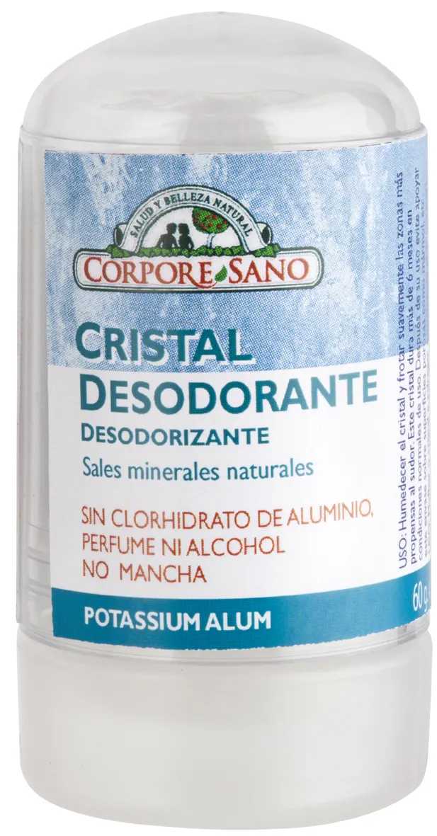 Deodorante per il corpo allume di potassio 60 g