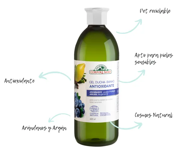 Corpore Gel da bagno antiossidante 600ml
