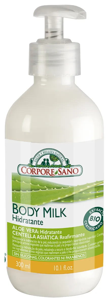 Corporea Body Milk Aloe Centella Asiat Bio 300ml