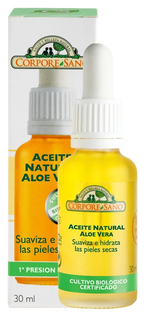 Olio Corpo Naturale Aloe Vera 30ml Bio