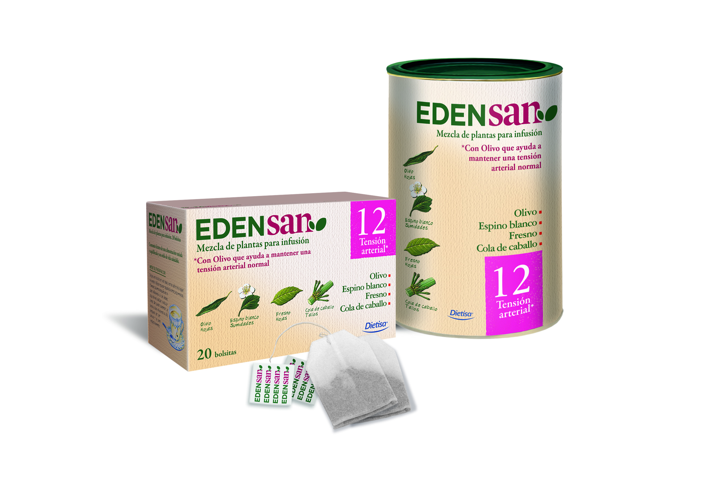 Dietisa Edensan 12 Pressione Sanguigna 20 Filtri