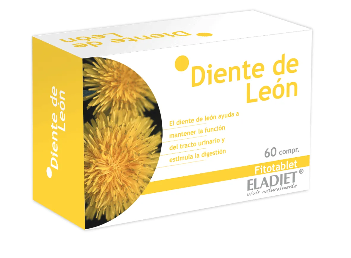 Eladiet Foto Tablet Diente Leon 330 Mg 60 Comp