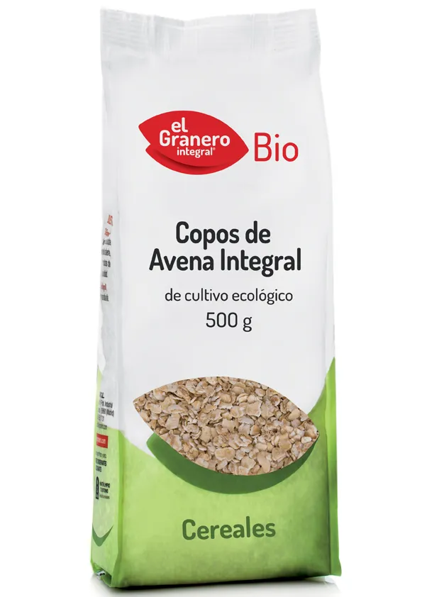 Fiocchi d’avena integrali biologici Granero 500 g