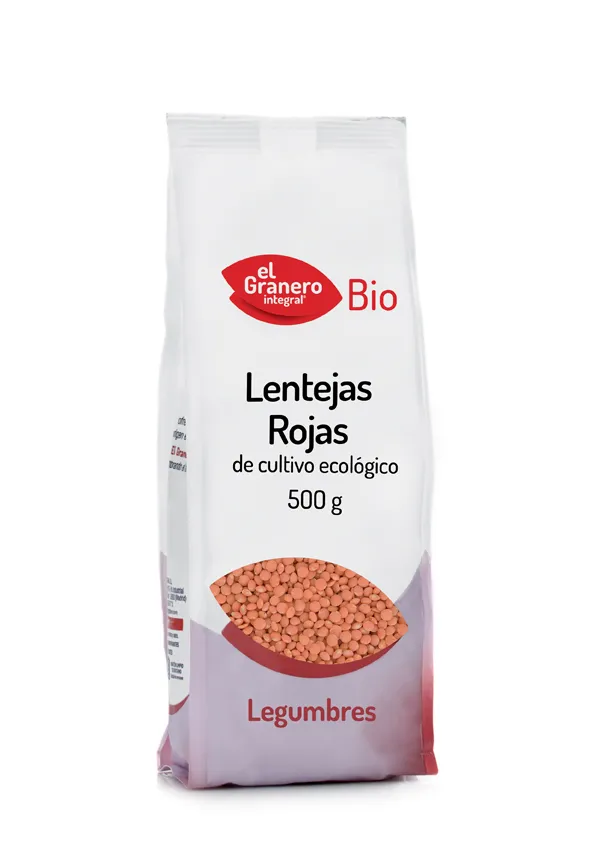 Lenticchie rosse biologiche Granero 500g