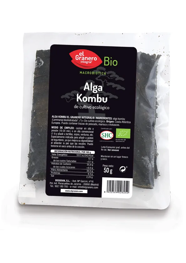 Granero Alga Kombu Bio 50g