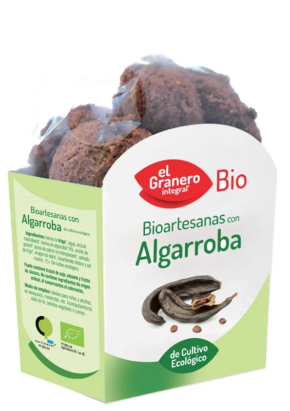 Granero Bioartesanas Biscotti Algarroba 250g