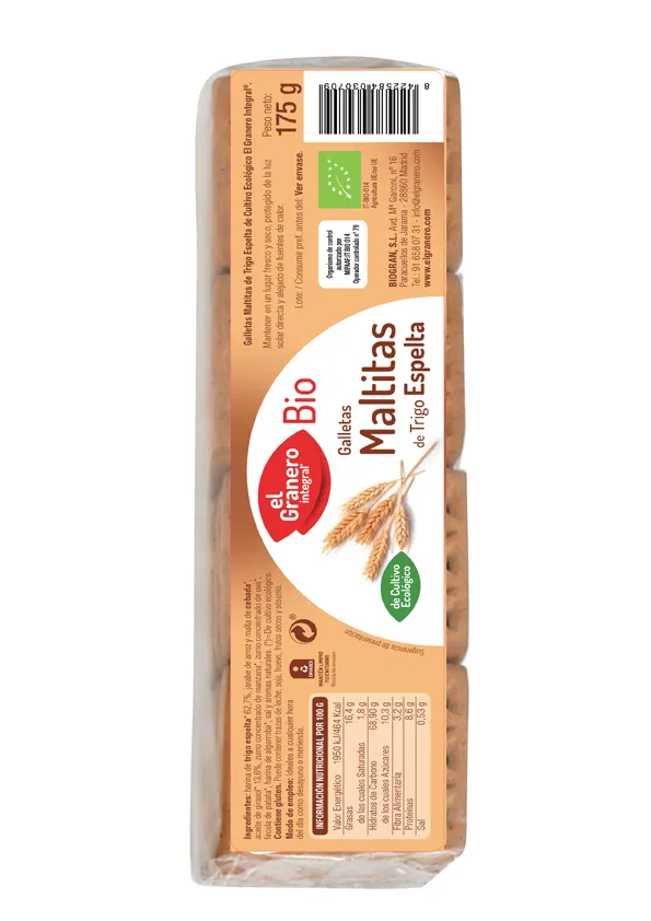 Biscotti Maledetti Granero Farro Biologico 175g