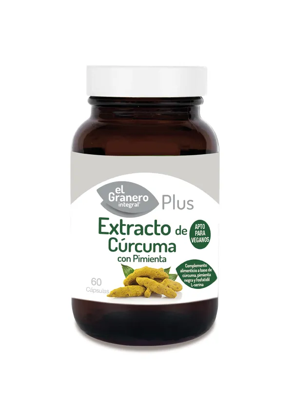 Estratto di curcuma e pepe Granero S 430 mg 60 capsule