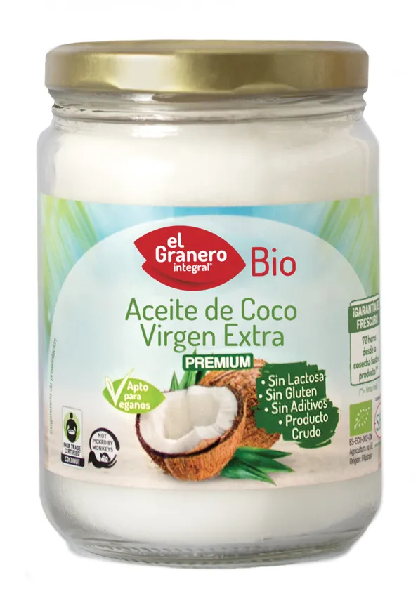 Olio di cocco vergine biologico Granero 1 litro