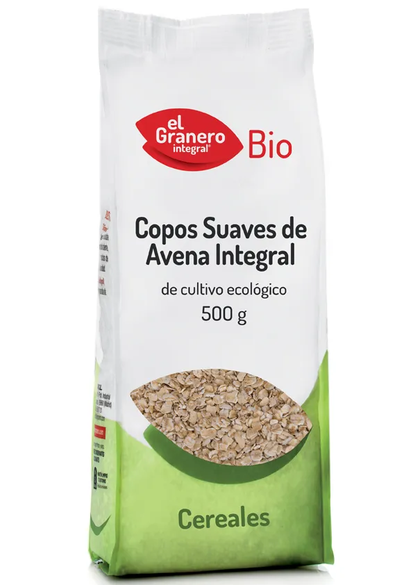 Fiocchi d’avena morbidi integrali biologici Granero 500g