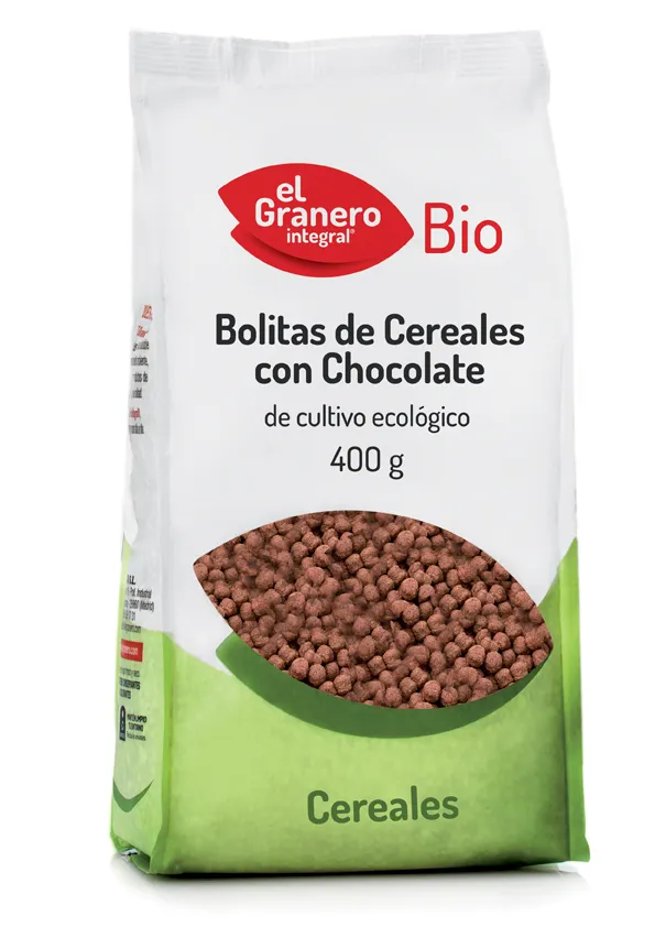 Palline di cereali al cioccolato biologico Granero 400g