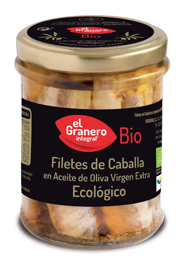 Filetti di sgombro biologici Granero 195g